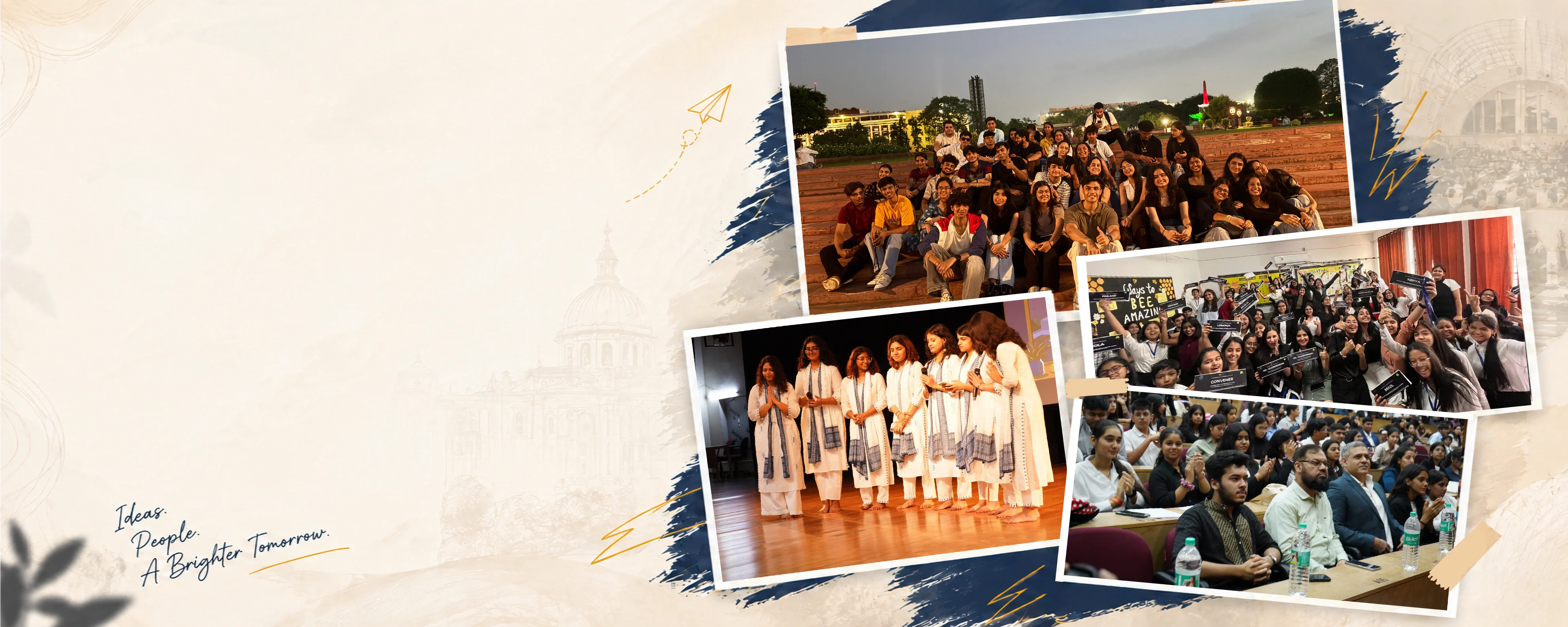 Students at Global Youth Summit events