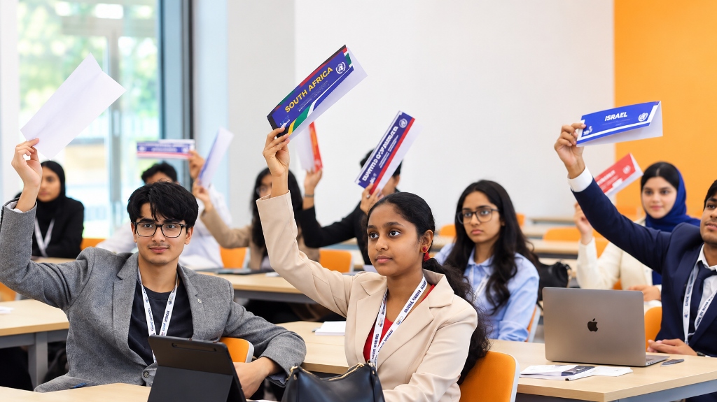 Dubai Global Youth Summit Model UN delegates